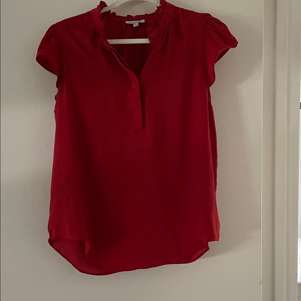 Chic Red Blouse for Women
